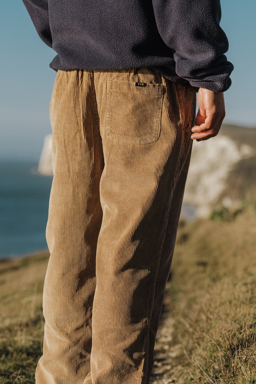 BamBooBay Chill Cord Trousers Mushroom