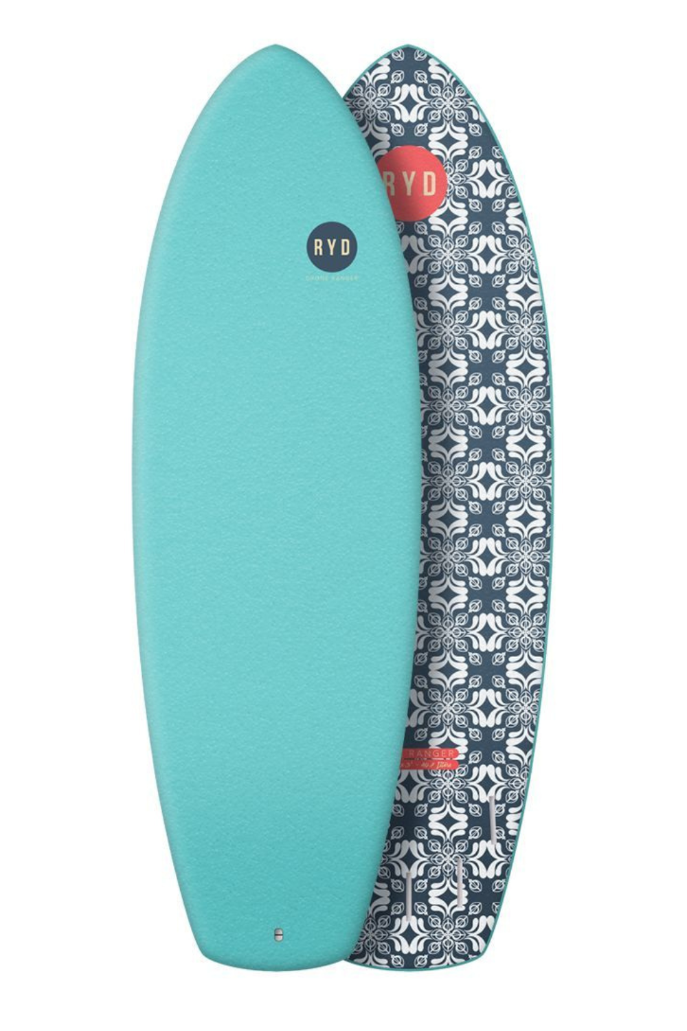 RYD Drone Ranger Soft Top Surfboard Aqua