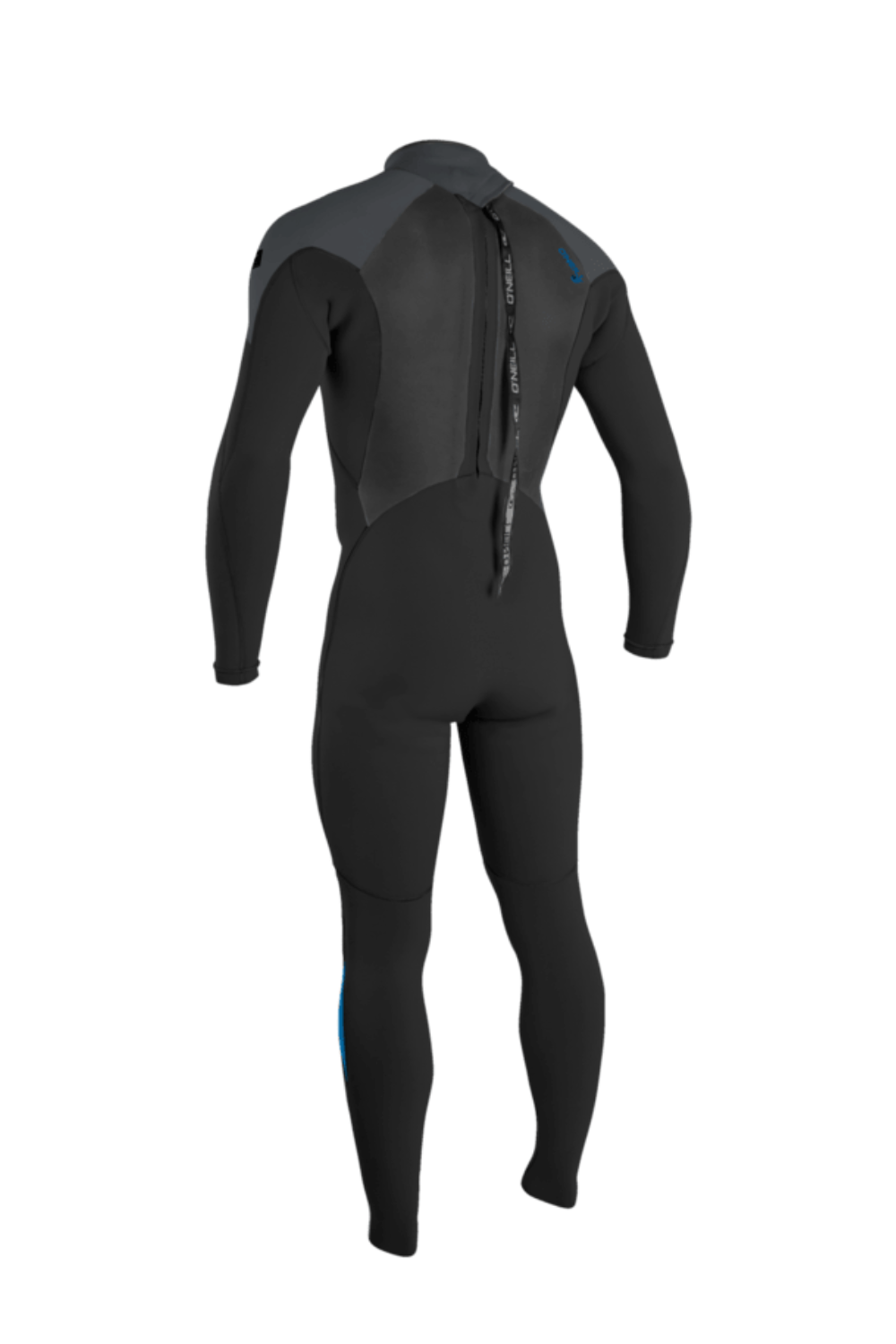 O'Neill Epic 5/4mm Mens Wetsuit Back Zip Black/Graphite/Bali Blue