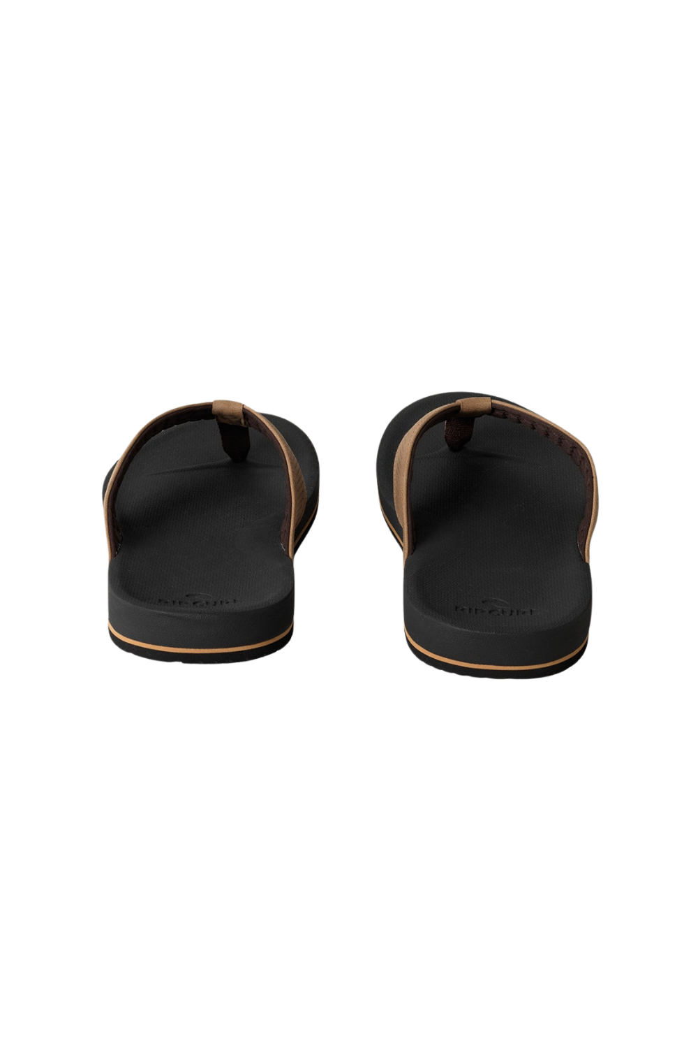 Rip Curl Chiba Bloom Mens Open Toe Flip Flops Brown/Black