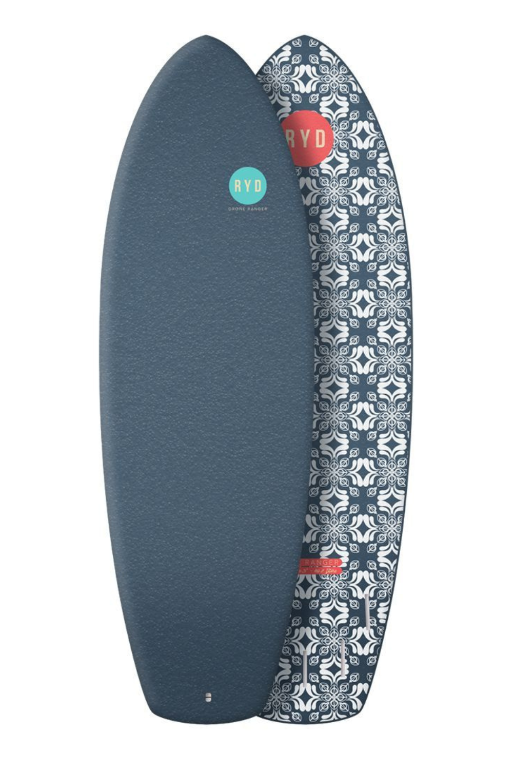 RYD Drone Ranger Soft Top Surfboard Deep Blue