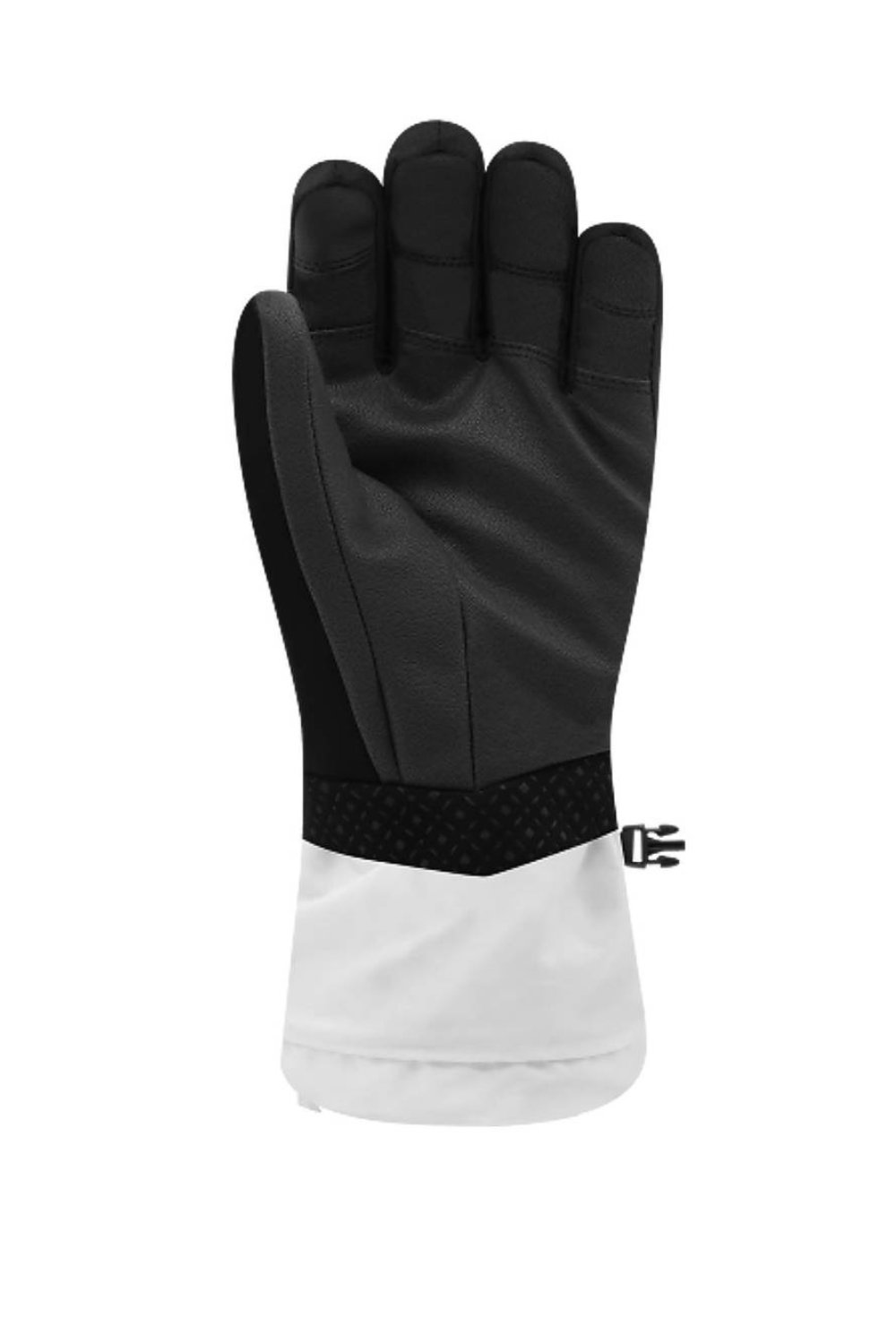 Racer Aloma 6 Womens Snow Gloves Black/White