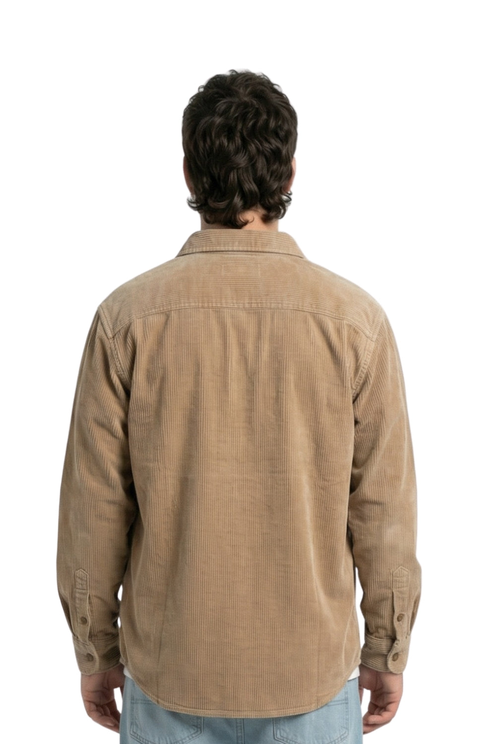 BamBooBay Chill Cord Long Sleeve Shirt Mushroom
