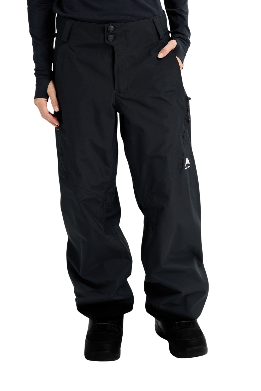 Burton Womens Reserve 2L Relaxed Snow Pants True Black