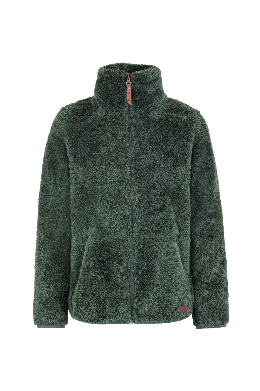 Protest Riri Junior Full Zip Top Evergreen