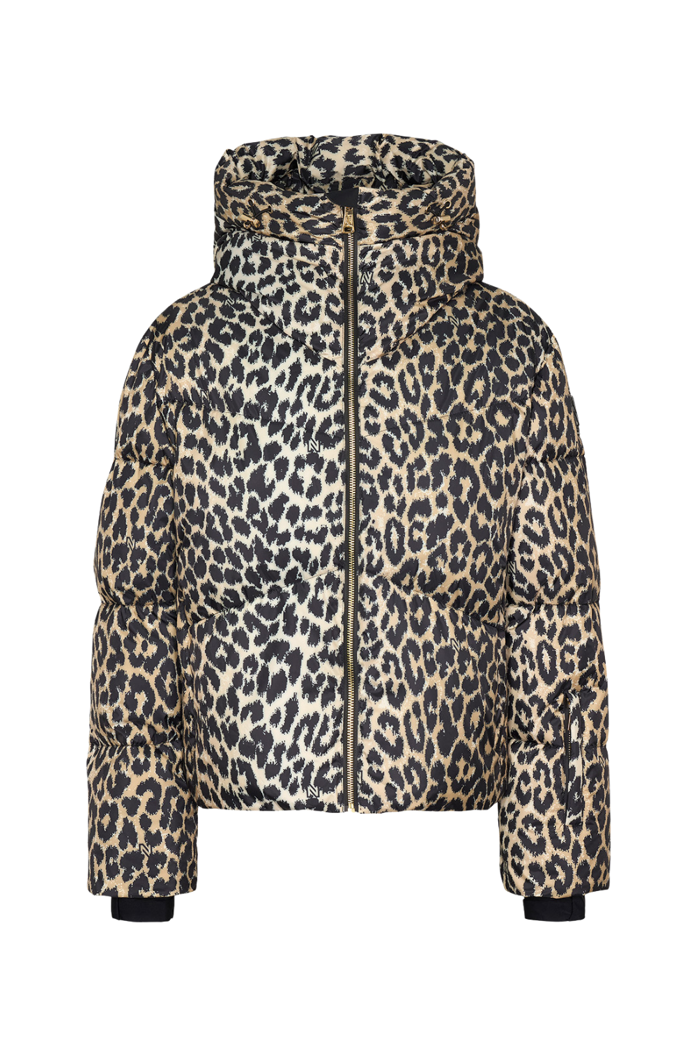 Nikkie Newport Leopard Snow Jacket Hummus