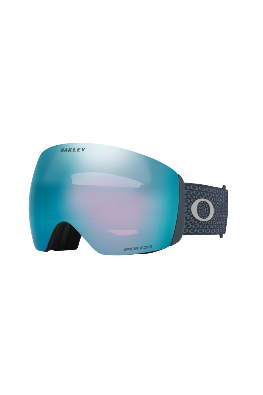 Oakley Flight Deck L Snow Goggles Prizm Snow Sapphire Iridium Lenses, Grey Ozone Strap