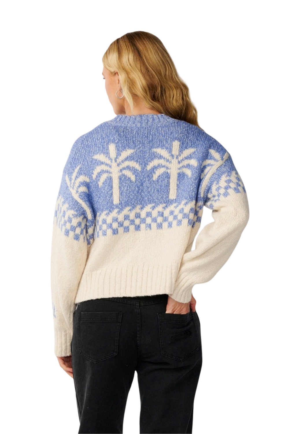 Rip Curl Bossa Nova Neps Womens Sweater Mid Blue