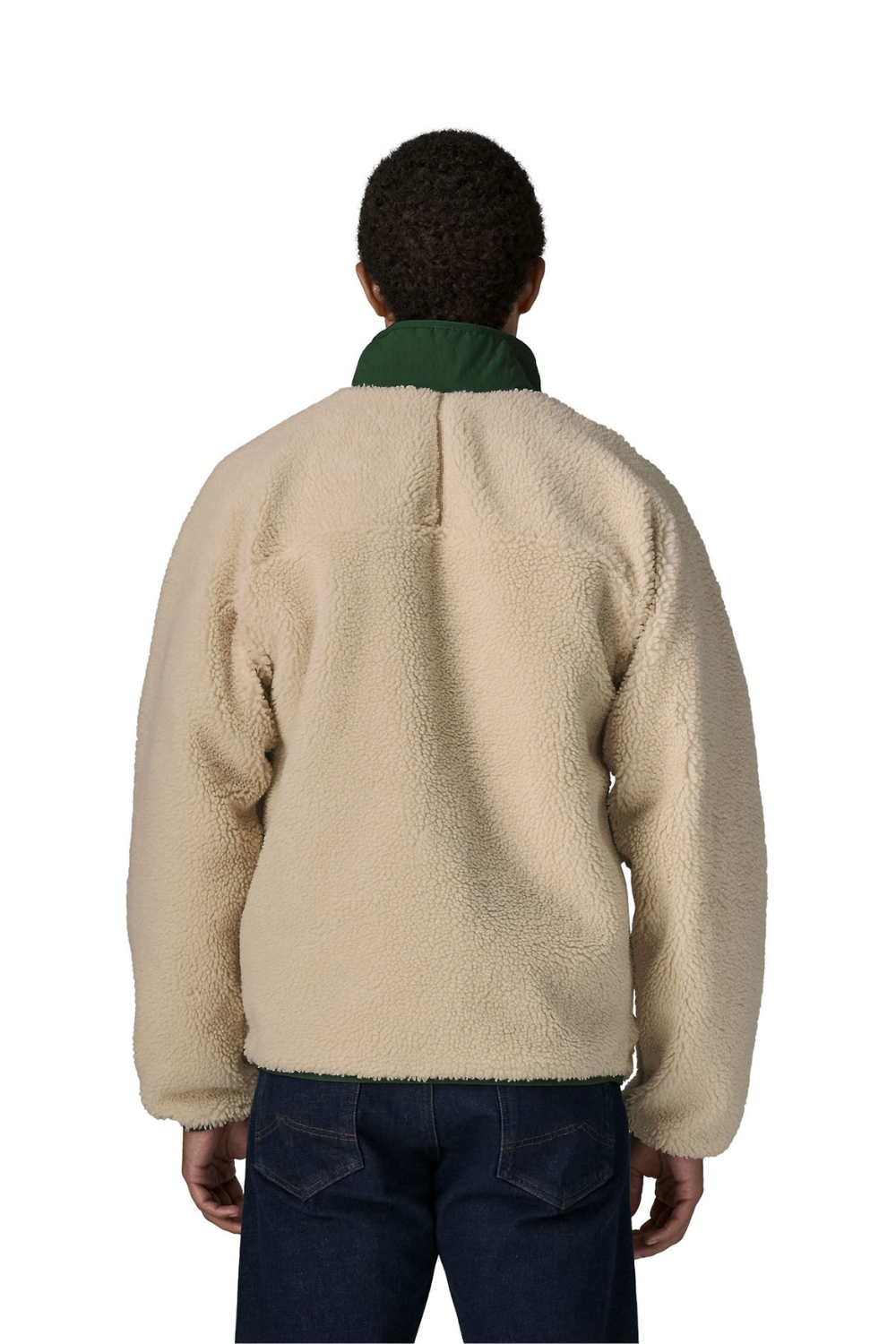 Patagonia Classic Retro-X Mens Fleece Jacket Dark Natural/Treeline Green