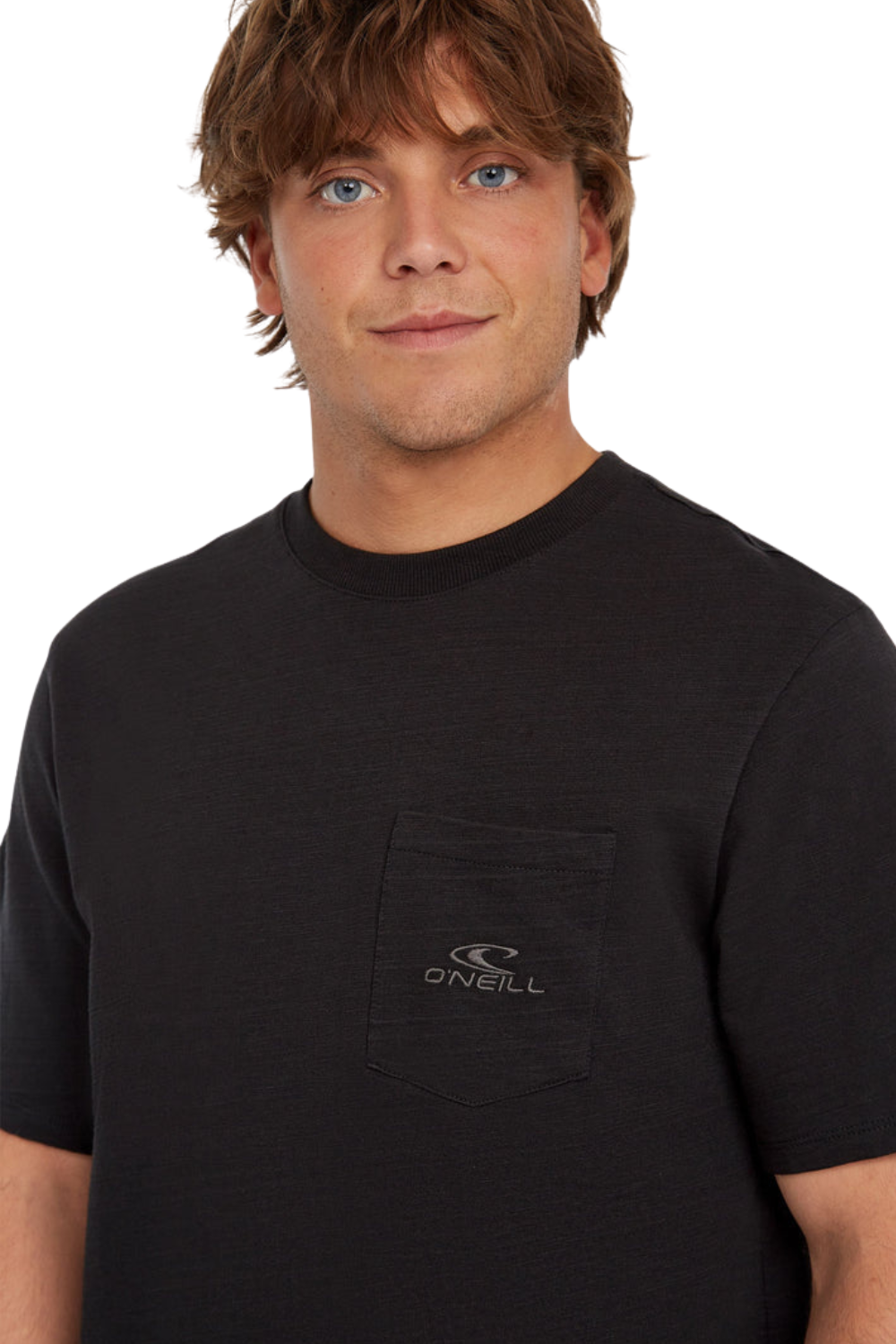 O'Neill Slub Chest Pocket Mens T-Shirt Black Out