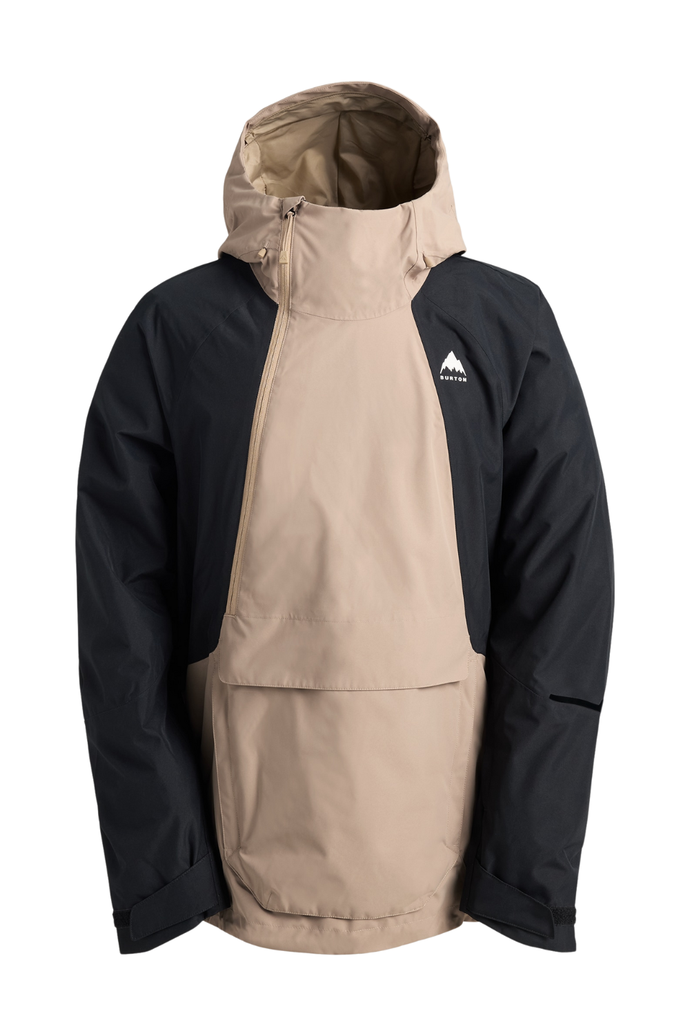 Burton Mens Reserve 2L Relaxed Snow Anorak Summit Taupe/True Black