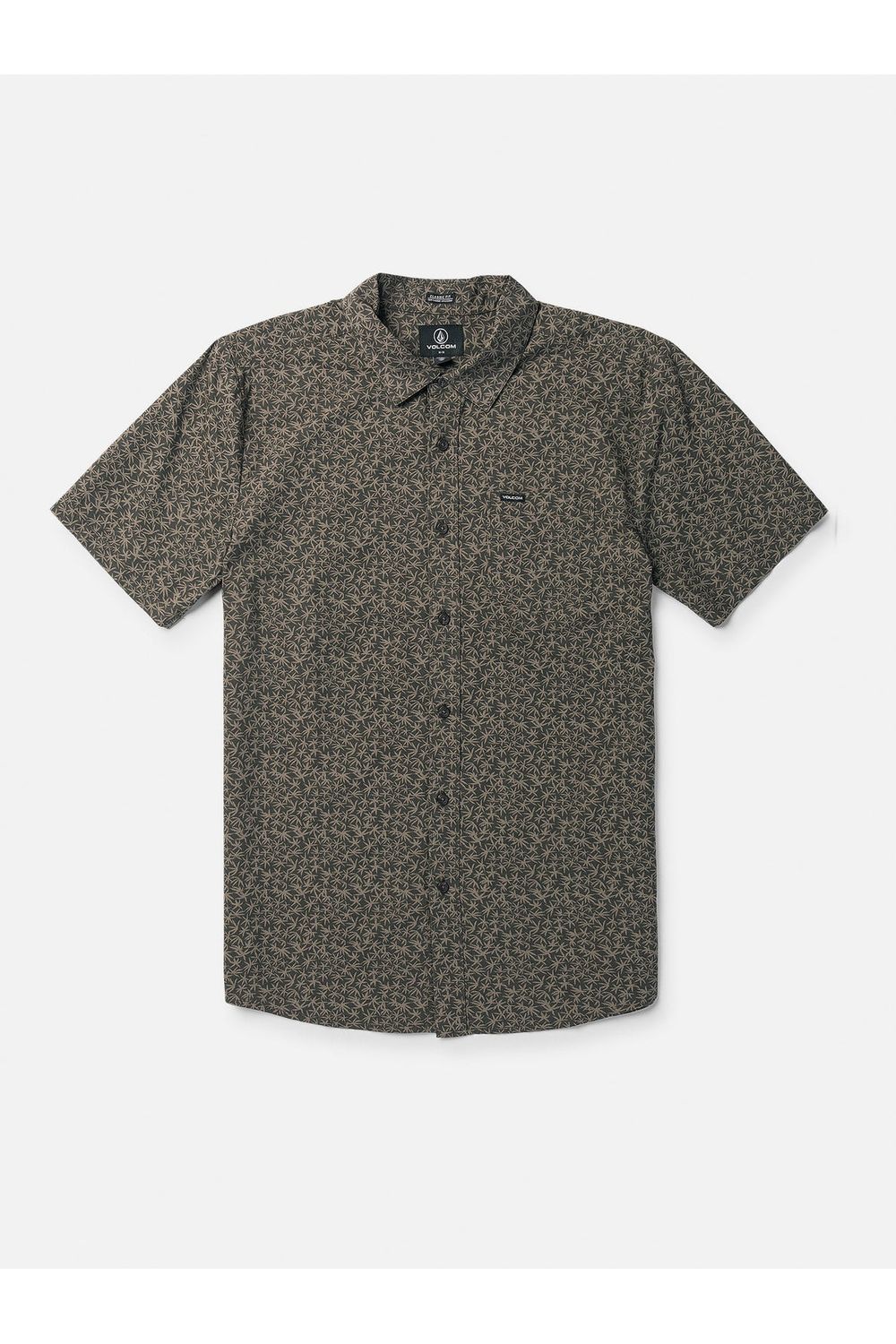 Volcom Stone Mash Short Sleeve Shirt Stealth