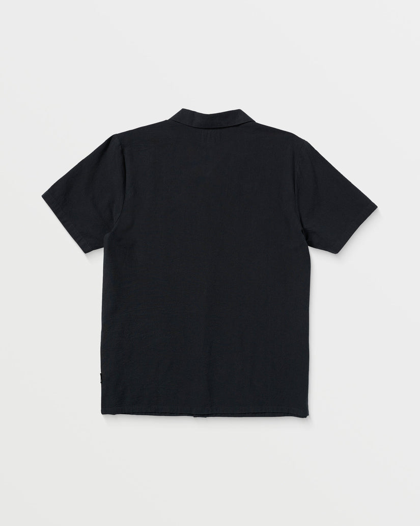 Volcom Bayamostone Short Sleeve Shirt Black