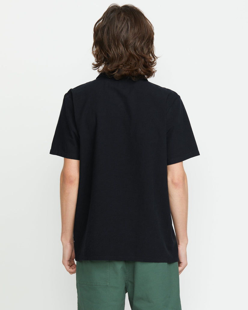 Volcom Bayamostone Short Sleeve Shirt Black