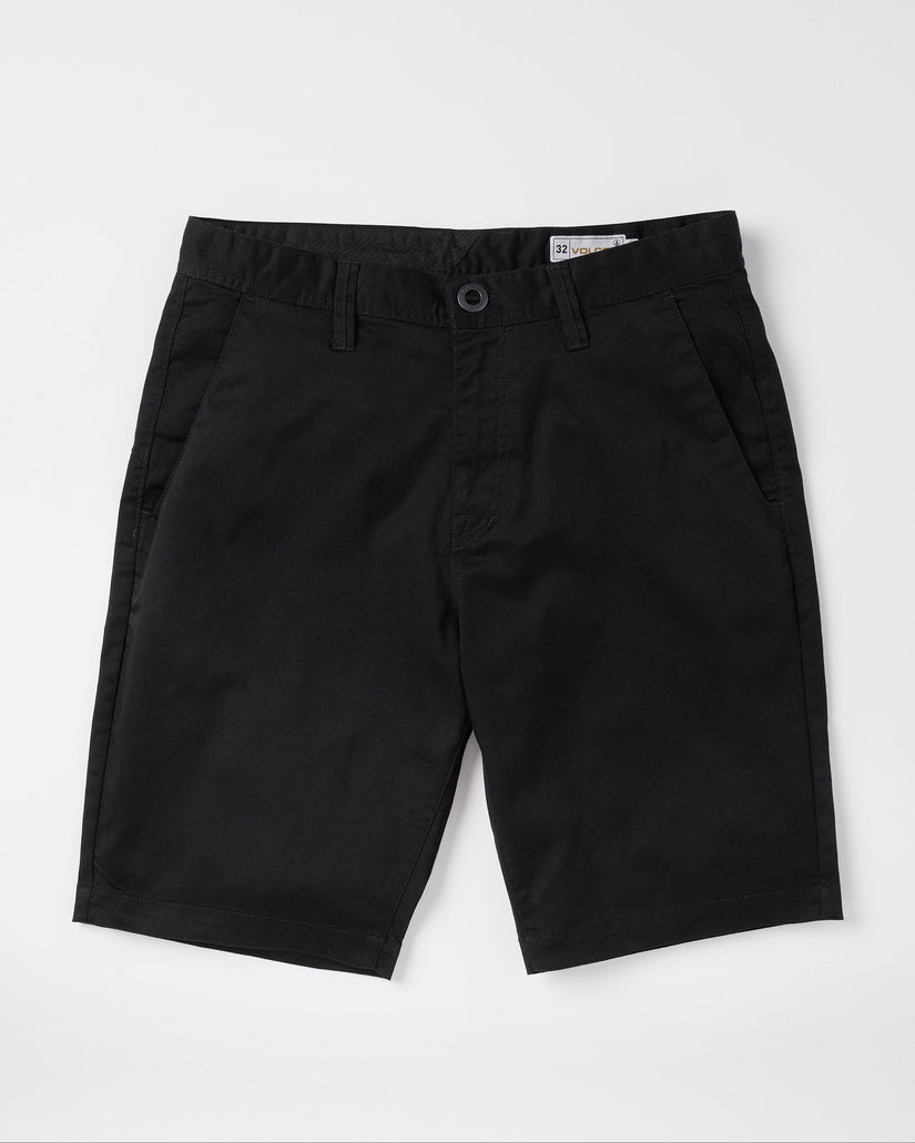 Volcom Frickn Modern Stretch Shorts 21 Black