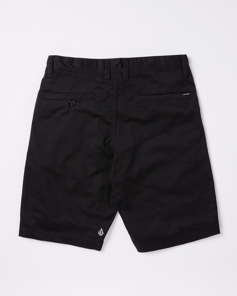 Volcom Frickn Modern Stretch Shorts 21 Black