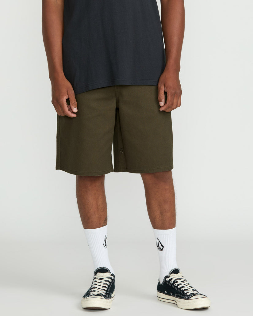 Volcom Billow Shorts 22 Green