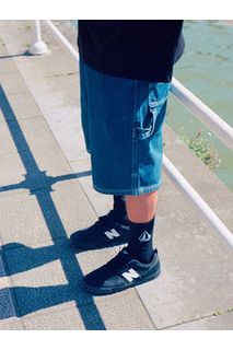 Volcom Labored Denim Utility Short - Indigo Ridge Wash