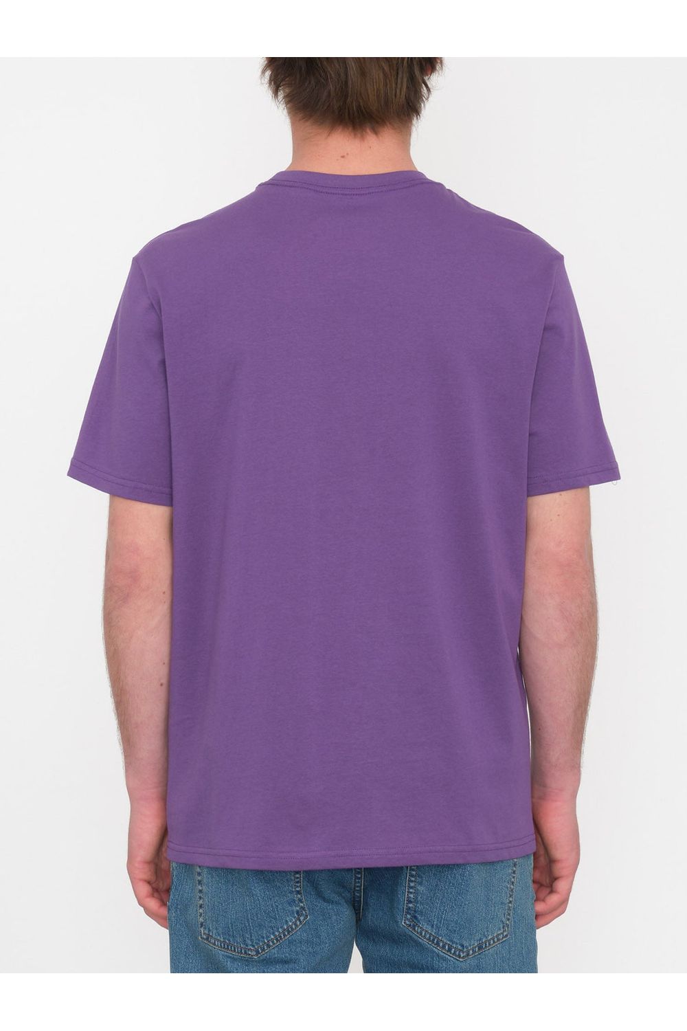 Volcom Stone Blanks Bsc Short Sleeve T-Shirt Deep Purple