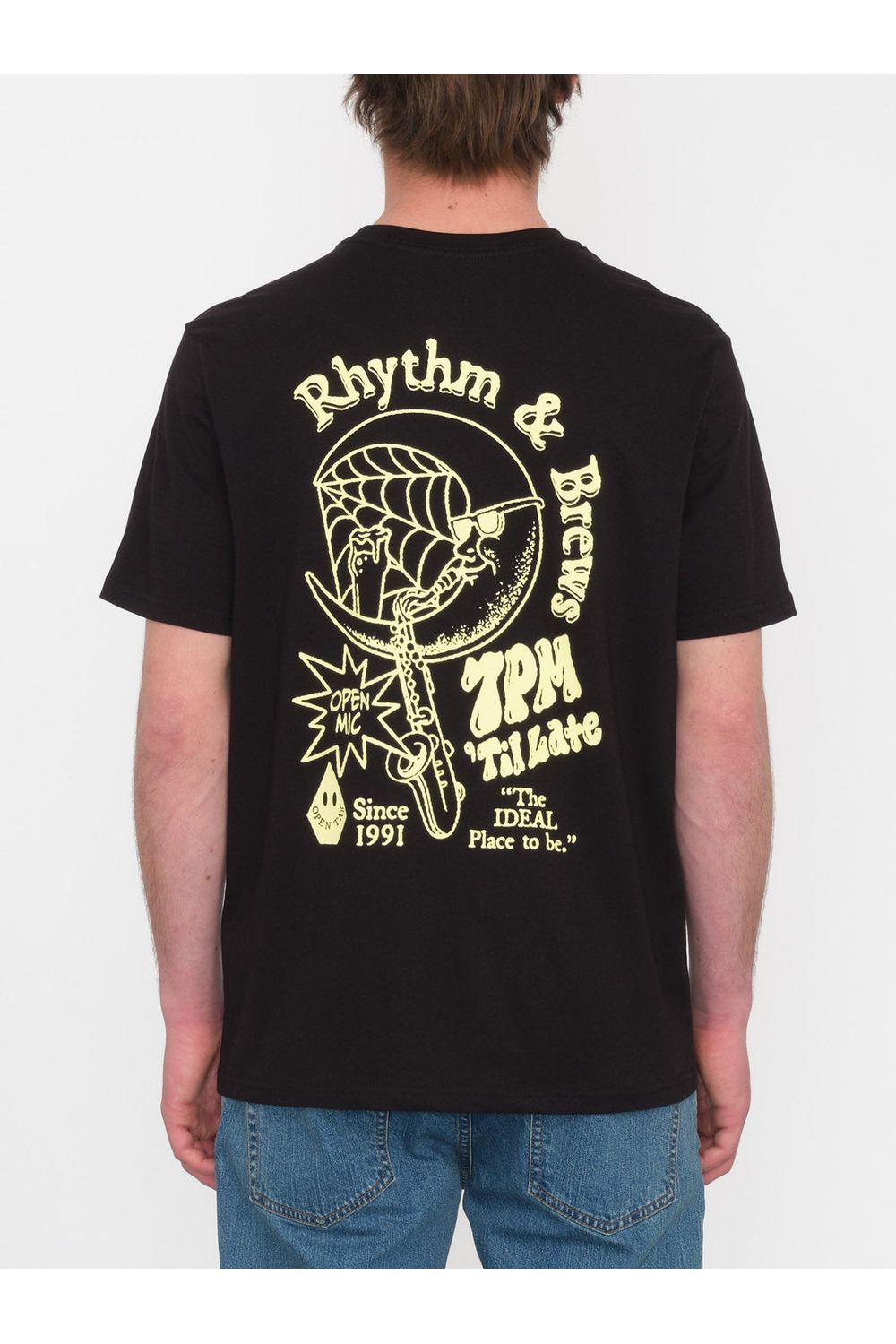 Volcom Rhythm 1991 Bsc Short Sleeve T-Shirt Black
