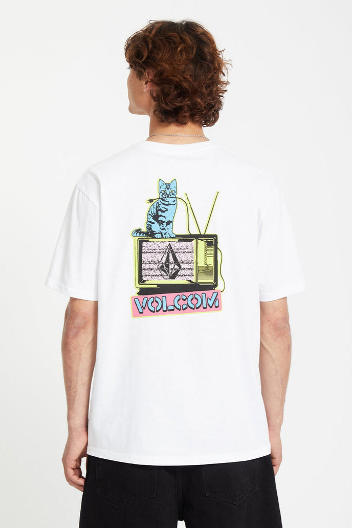 Volcom Catv Short Sleeve T-Shirt White