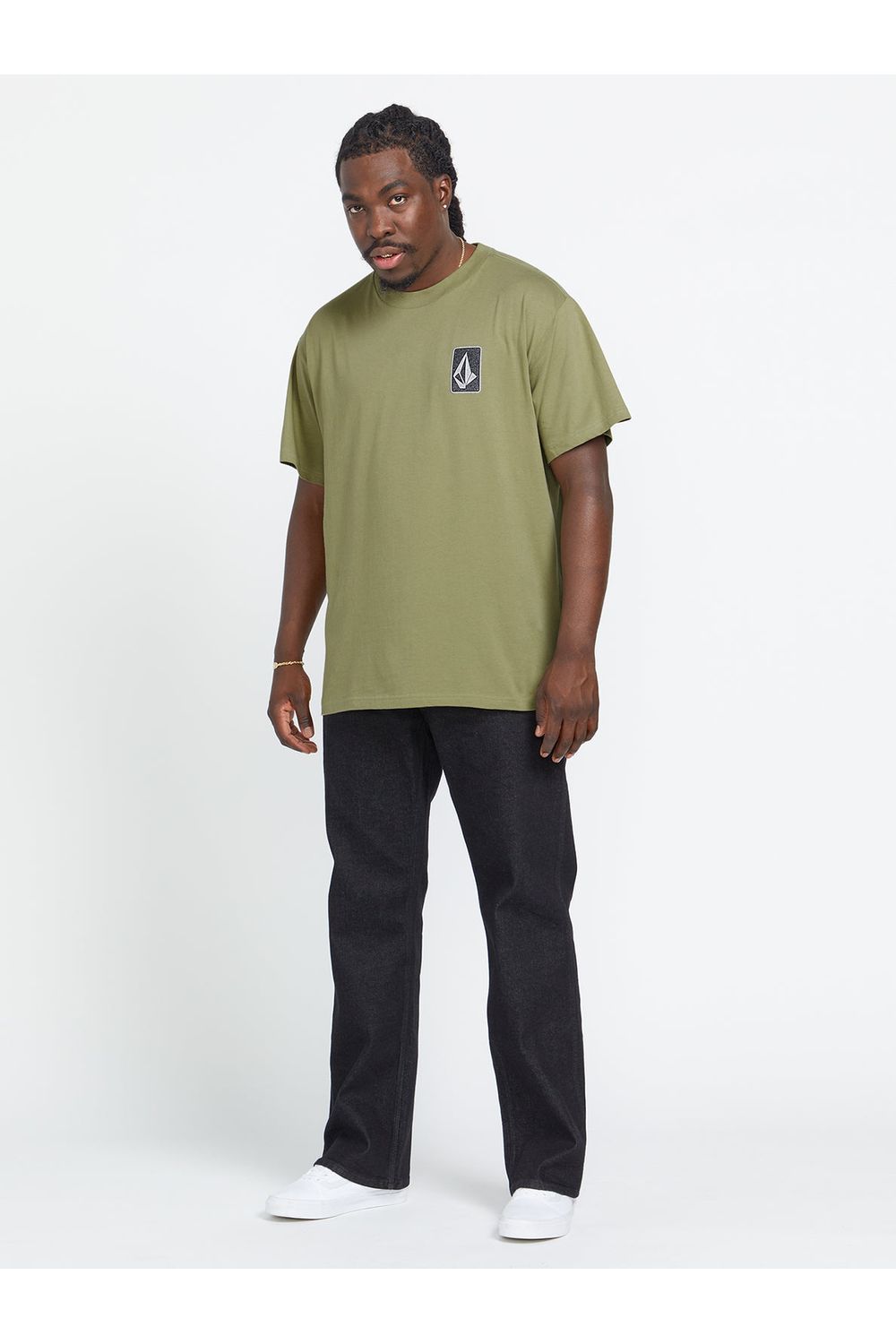 Volcom Skate Vitals Originator Short Sleeve T-Shirt Thyme Green