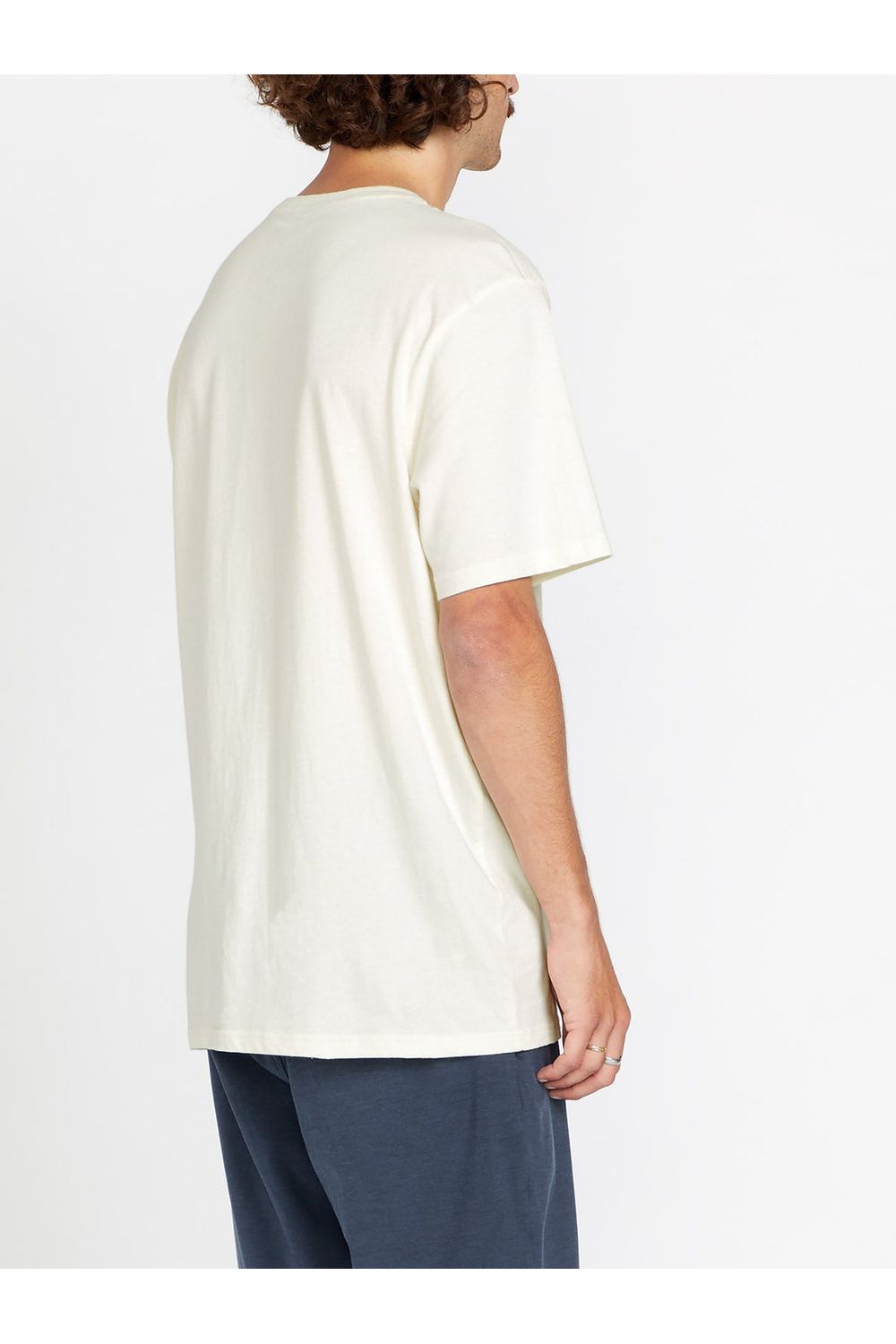 Volcom Tarot Tiger Fty Short Sleeve T-Shirt Off White