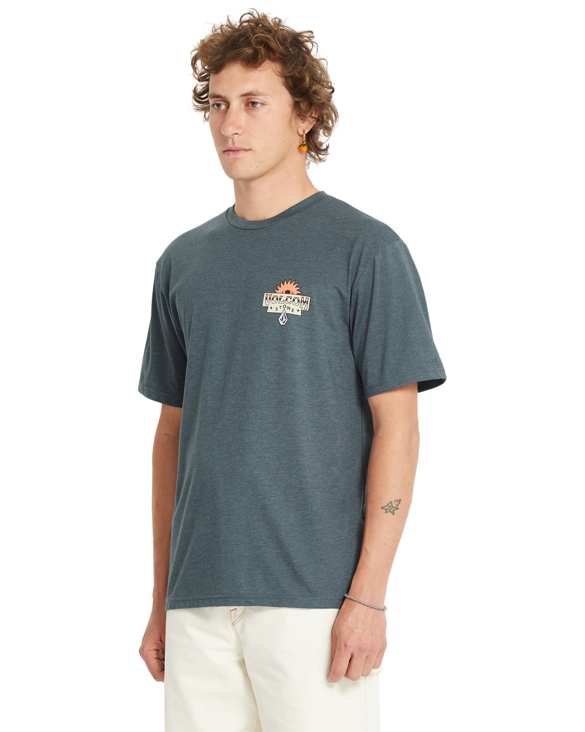 Volcom Sure Thing Short Sleeve T-Shirt Dark Slate