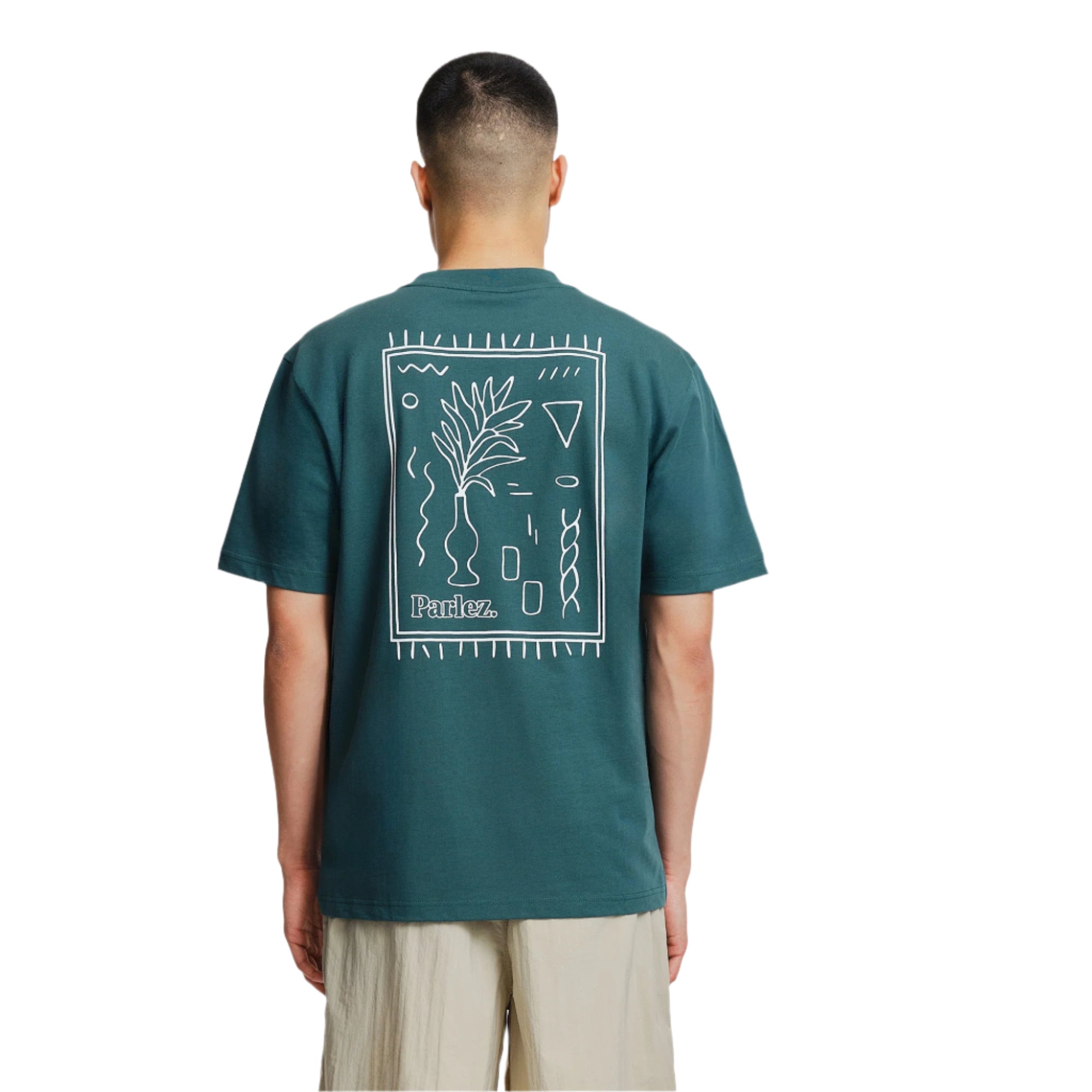 Parlez Almitas T-Shirt Pacific Green