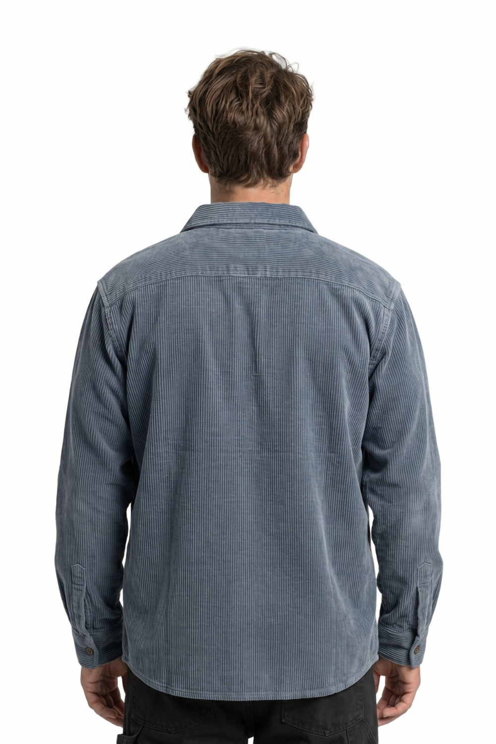 BamBooBay Chill Cord Mens Shirt Navy