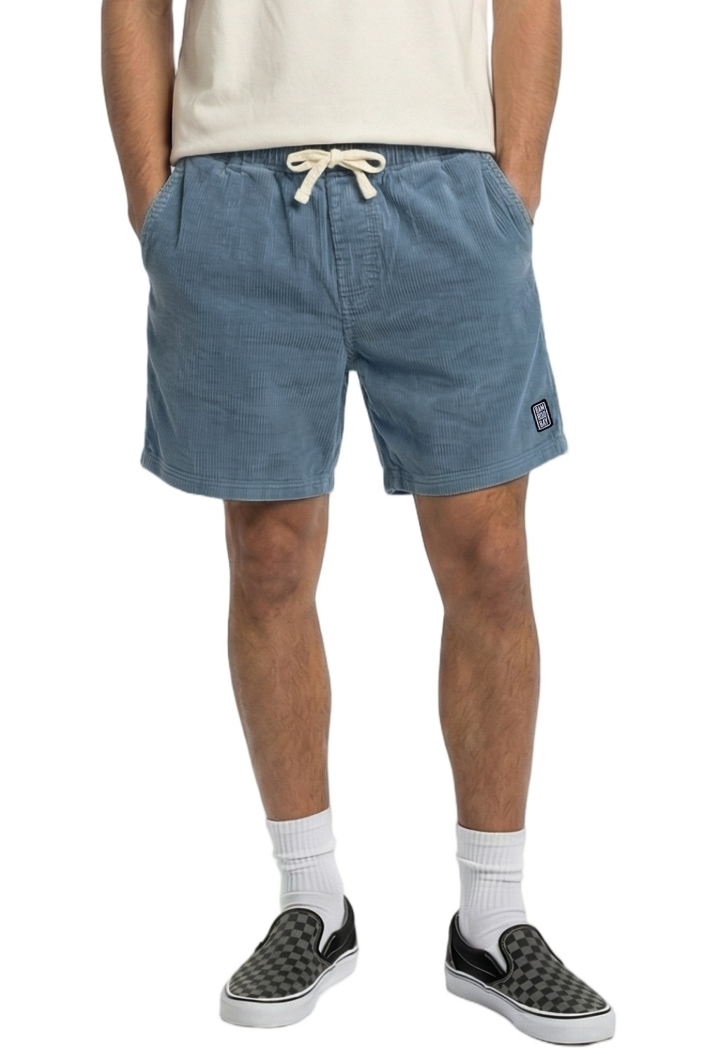 BamBooBay Chill Cord Shorts Blue