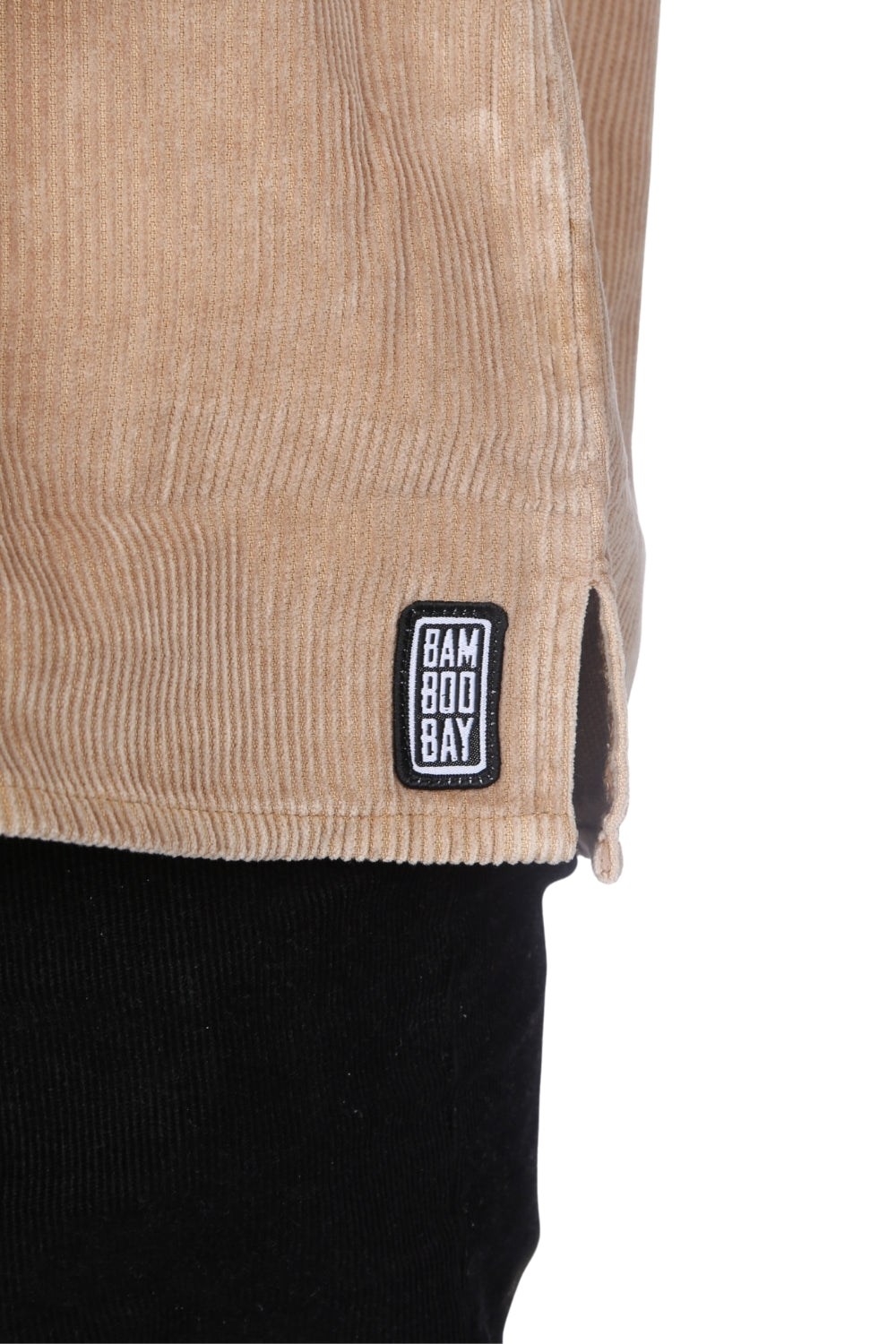 BamBooBay Chill Cord Long Sleeve Shirt Mushroom