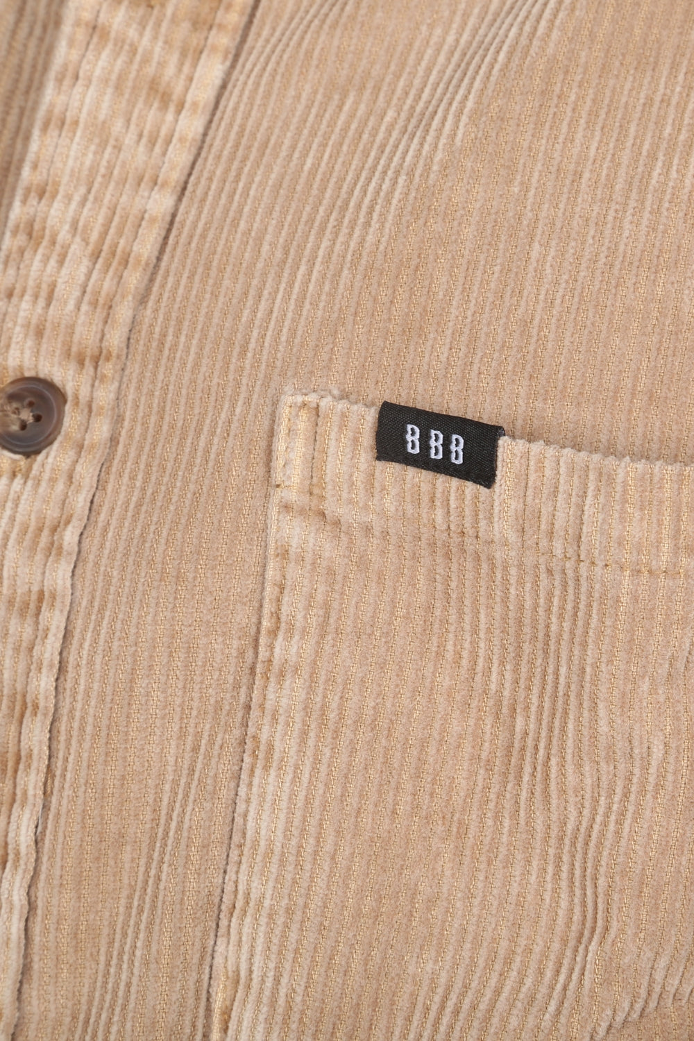 BamBooBay Chill Cord Long Sleeve Shirt Mushroom