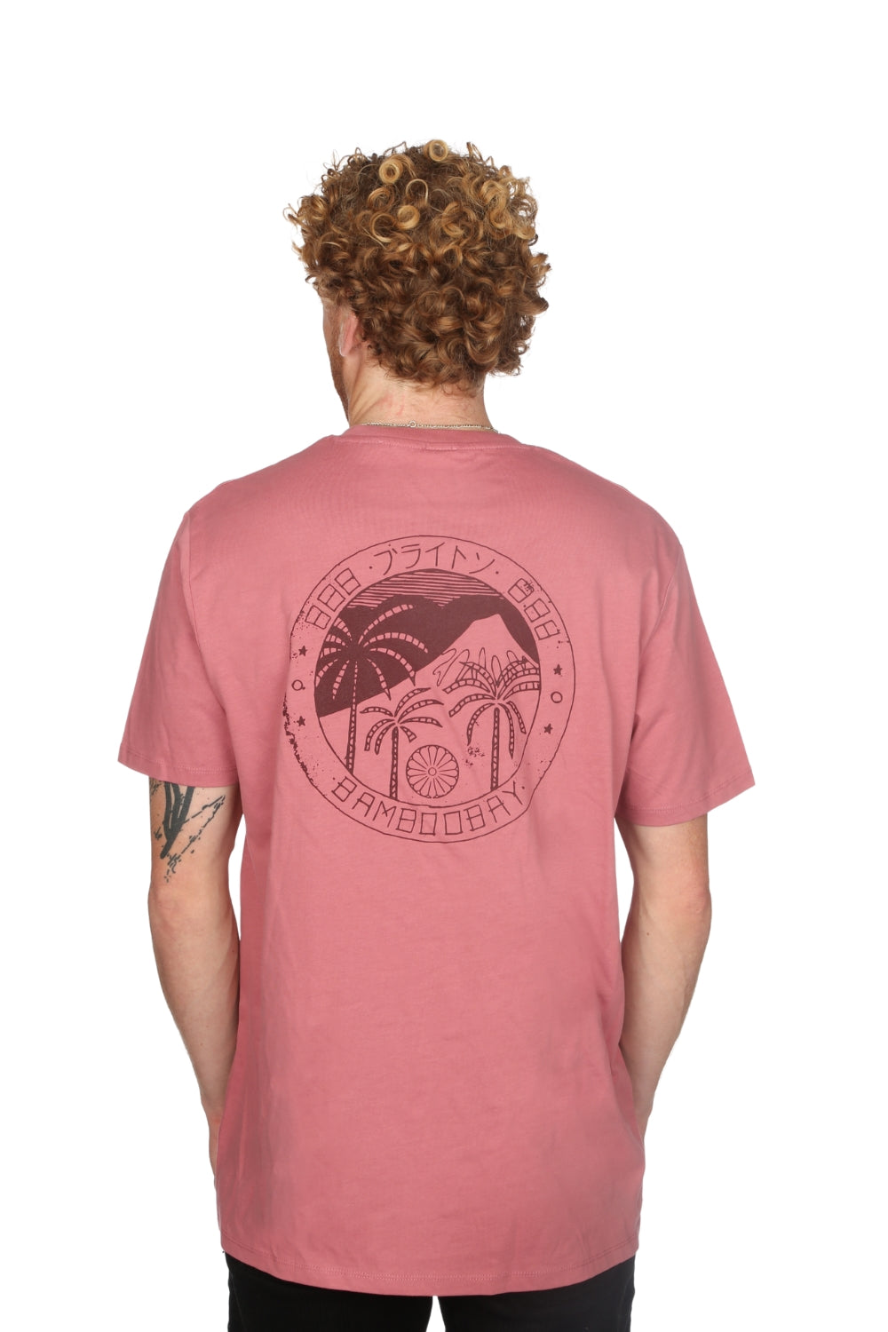 BamBooBay Stamp T-Shirt Antique Rose