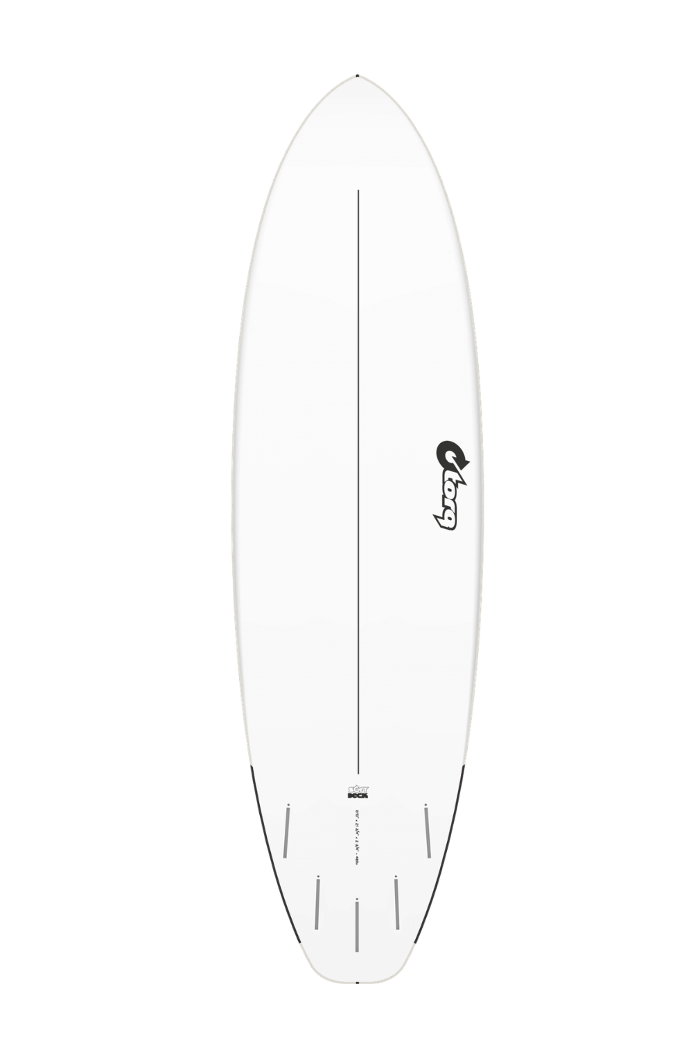 Torq Bigboy 23 Softdeck EVA Surfboard Grey