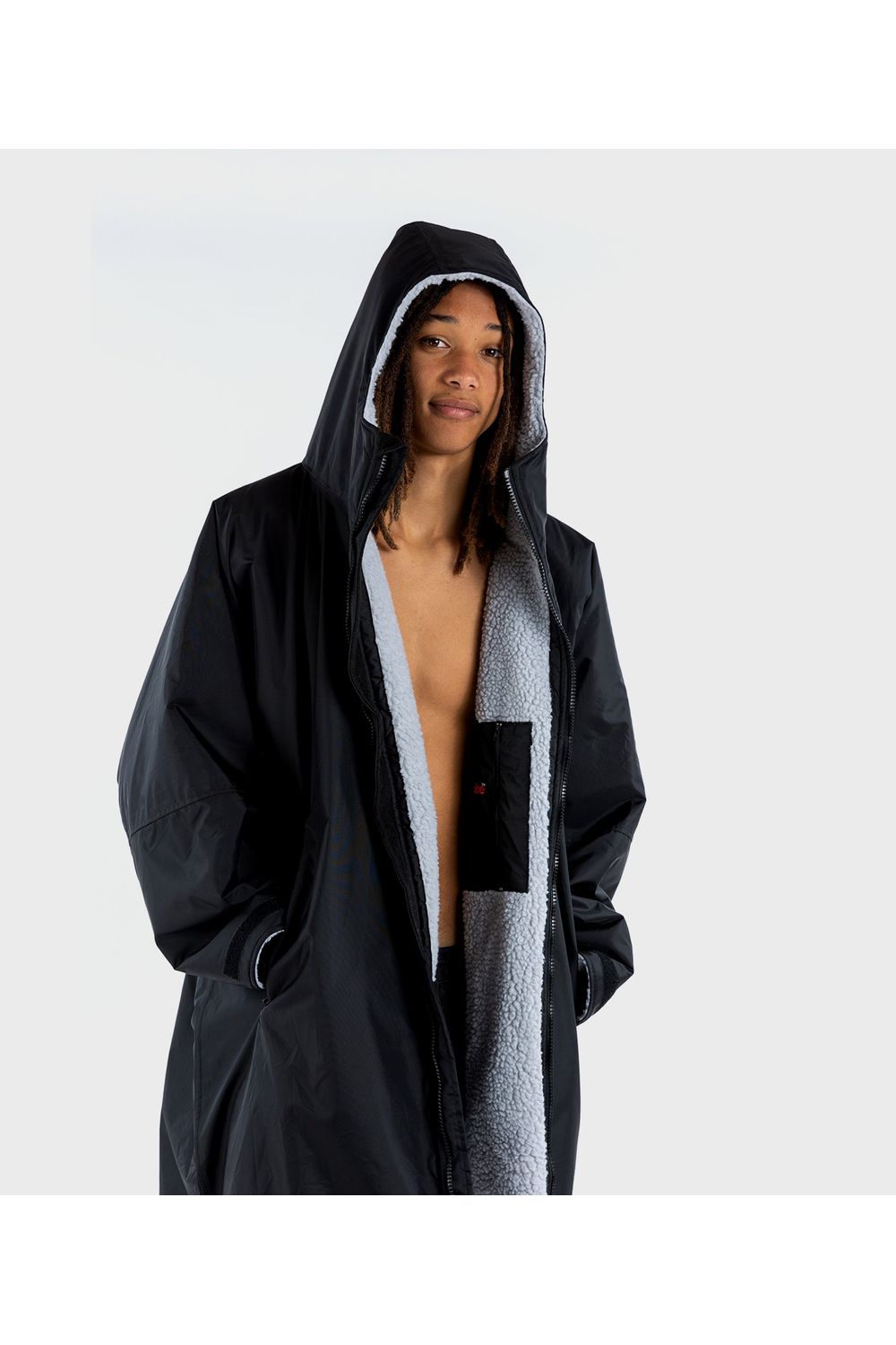 Dryrobe Advance Long Sleeve Black/Grey