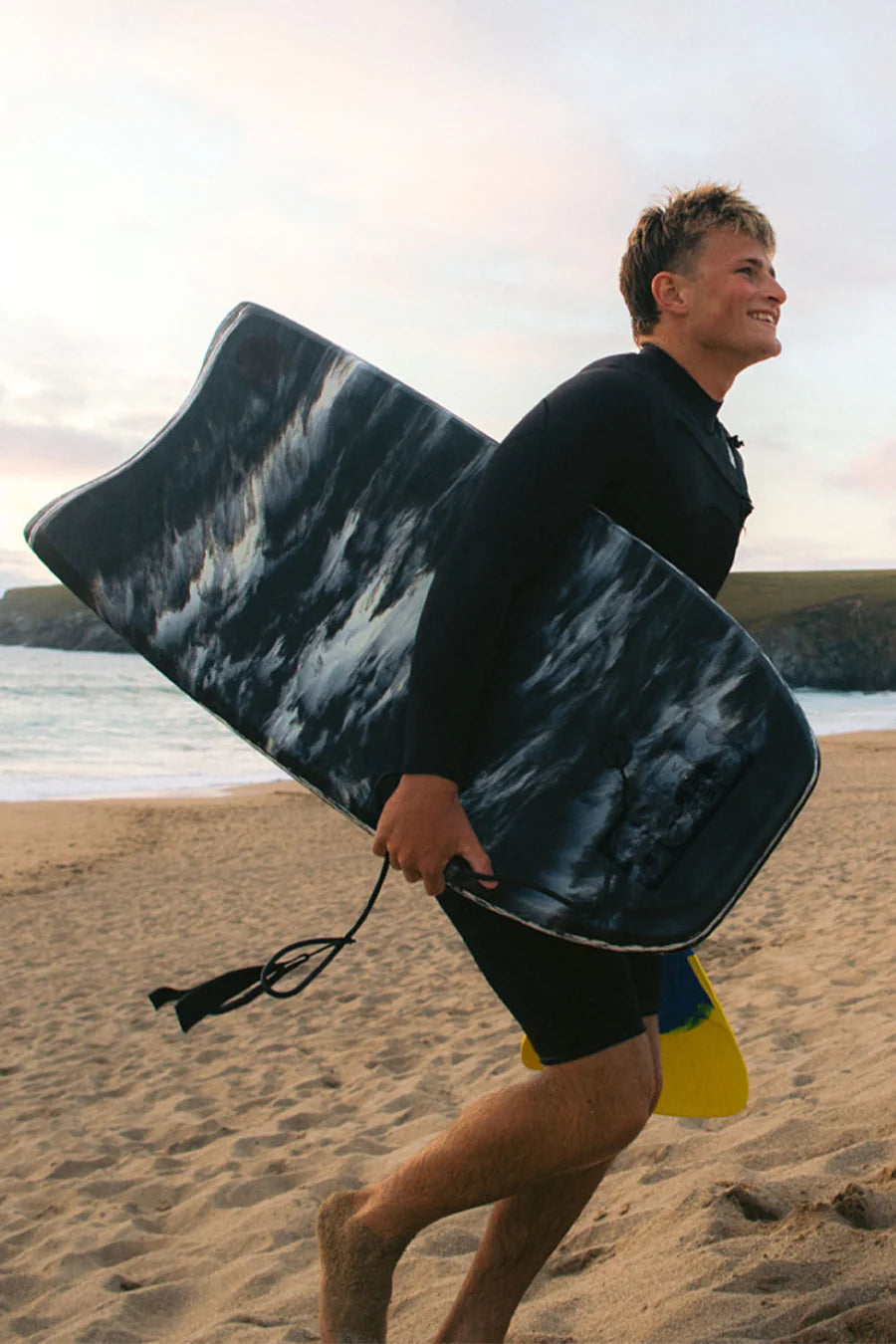 Vision Slab Pro Slick 100% Recycled Bodyboard Black