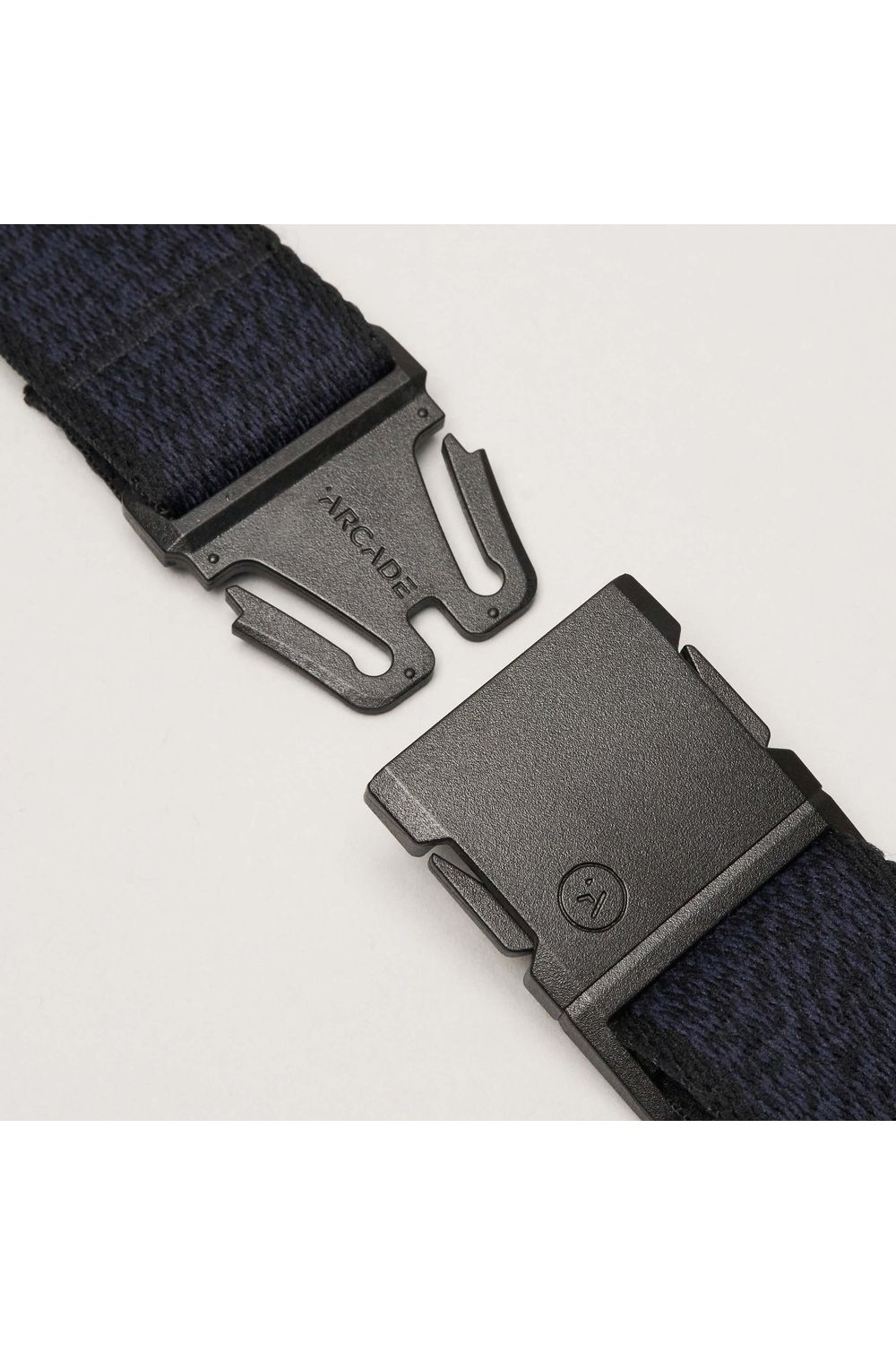 Arcade Blackwood slim Belt Heather Navy Black