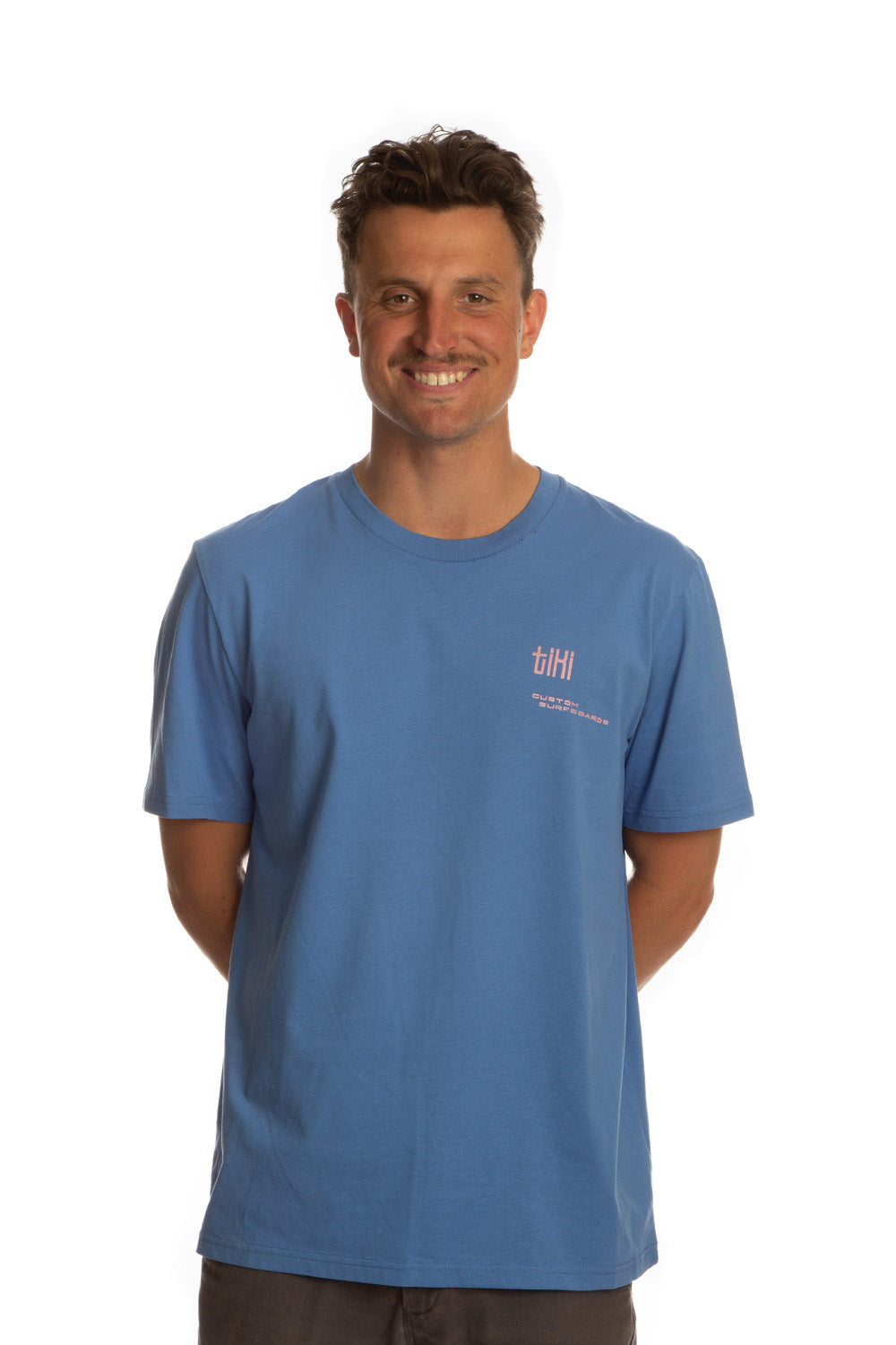 Tiki Nomad Short Sleeve T-Shirt Ocean Blue
