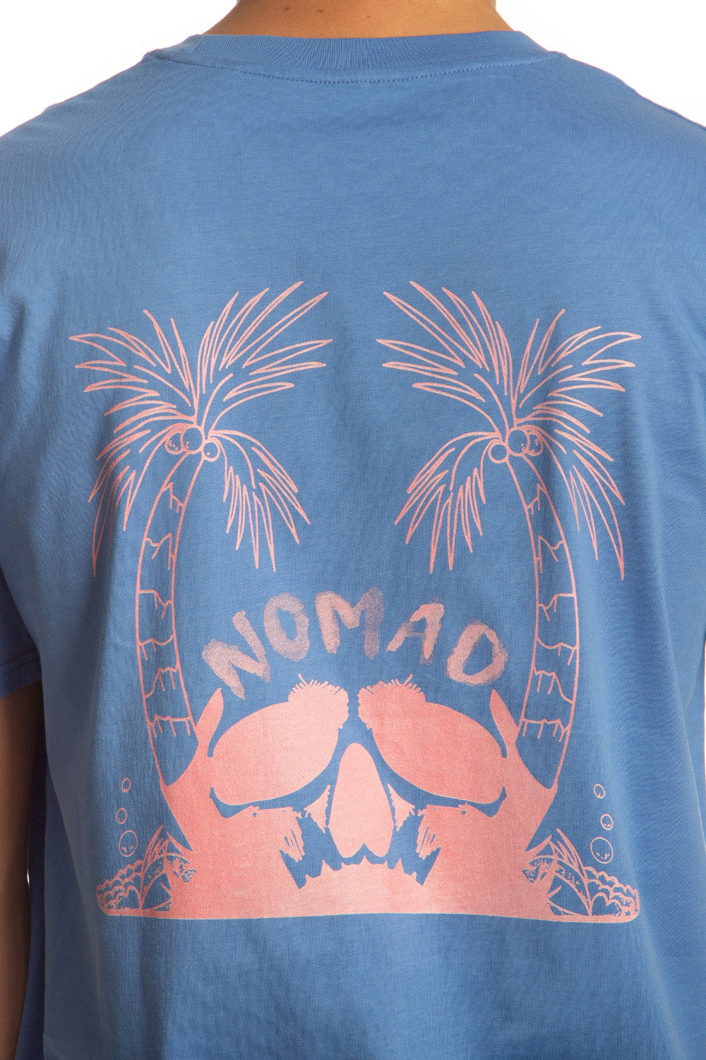 Tiki Nomad Short Sleeve T-Shirt Ocean Blue