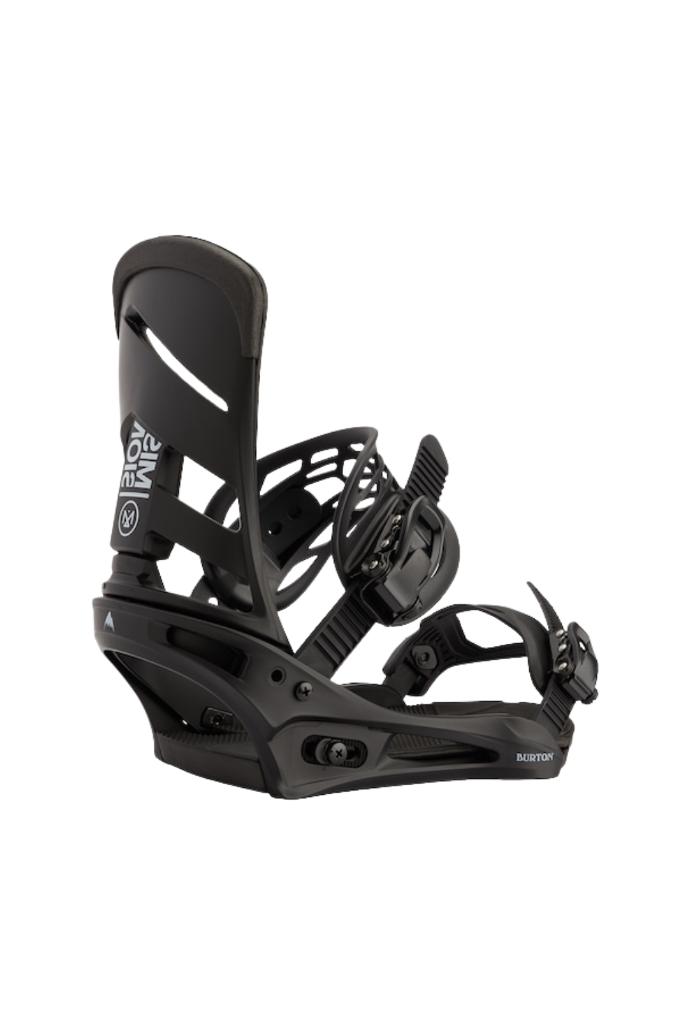 Burton Mens Mission Re:Flex Snowboard Bindings Black