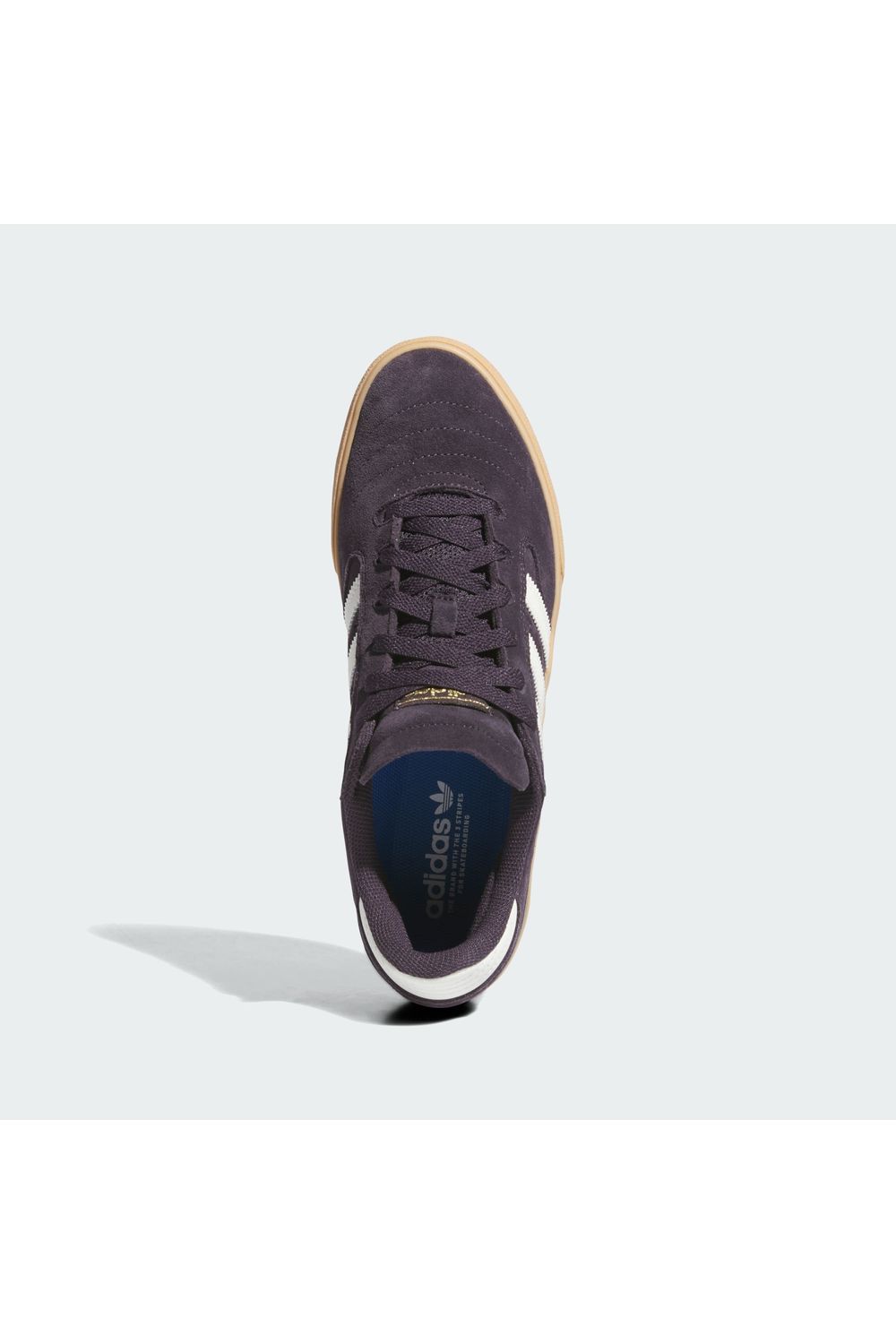 adidas busenitz pro black white & gum shoes