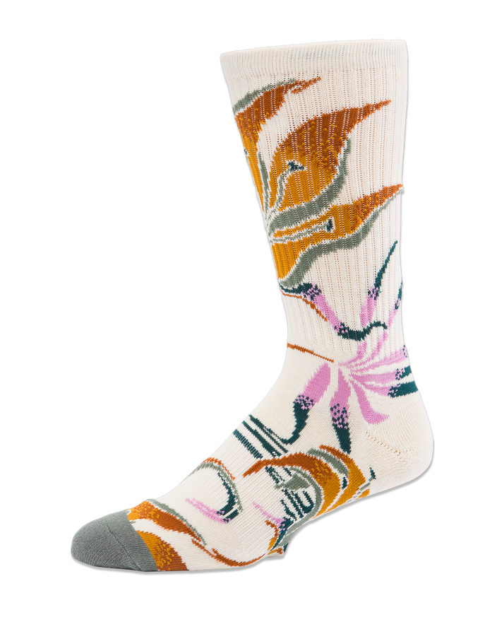 Volcom Printa Stone Sock White
