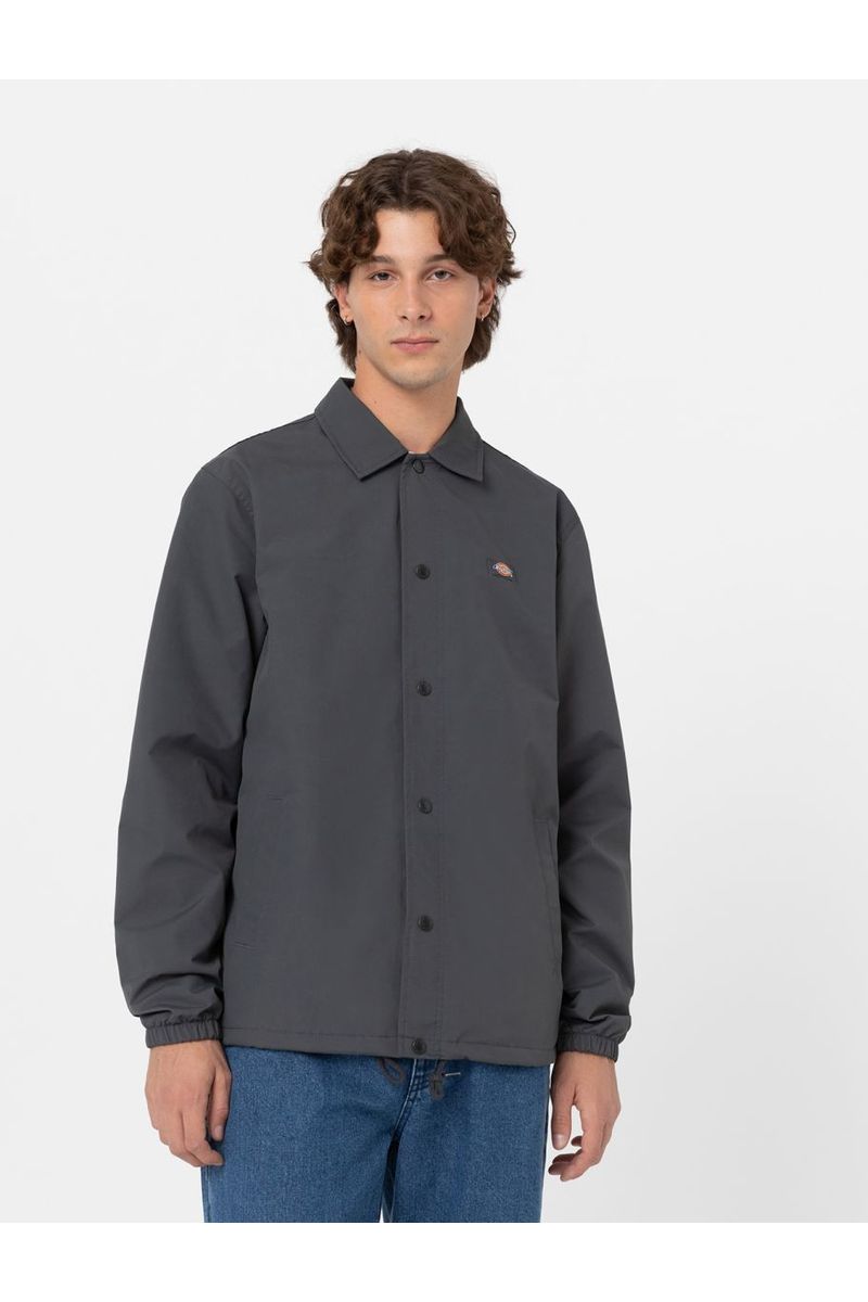 Dickies Oakport Coach Jacket Charcoal Grey