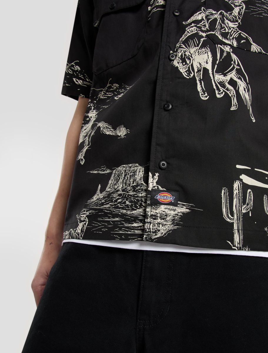 Dickies Savage Work Shirt Black