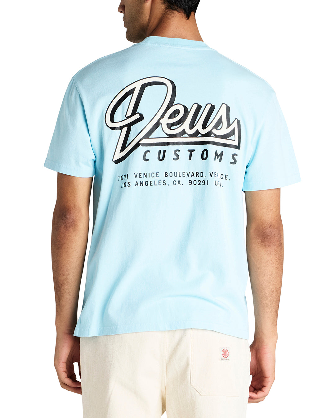 Deus Conduit T-Shirt Sky Blue