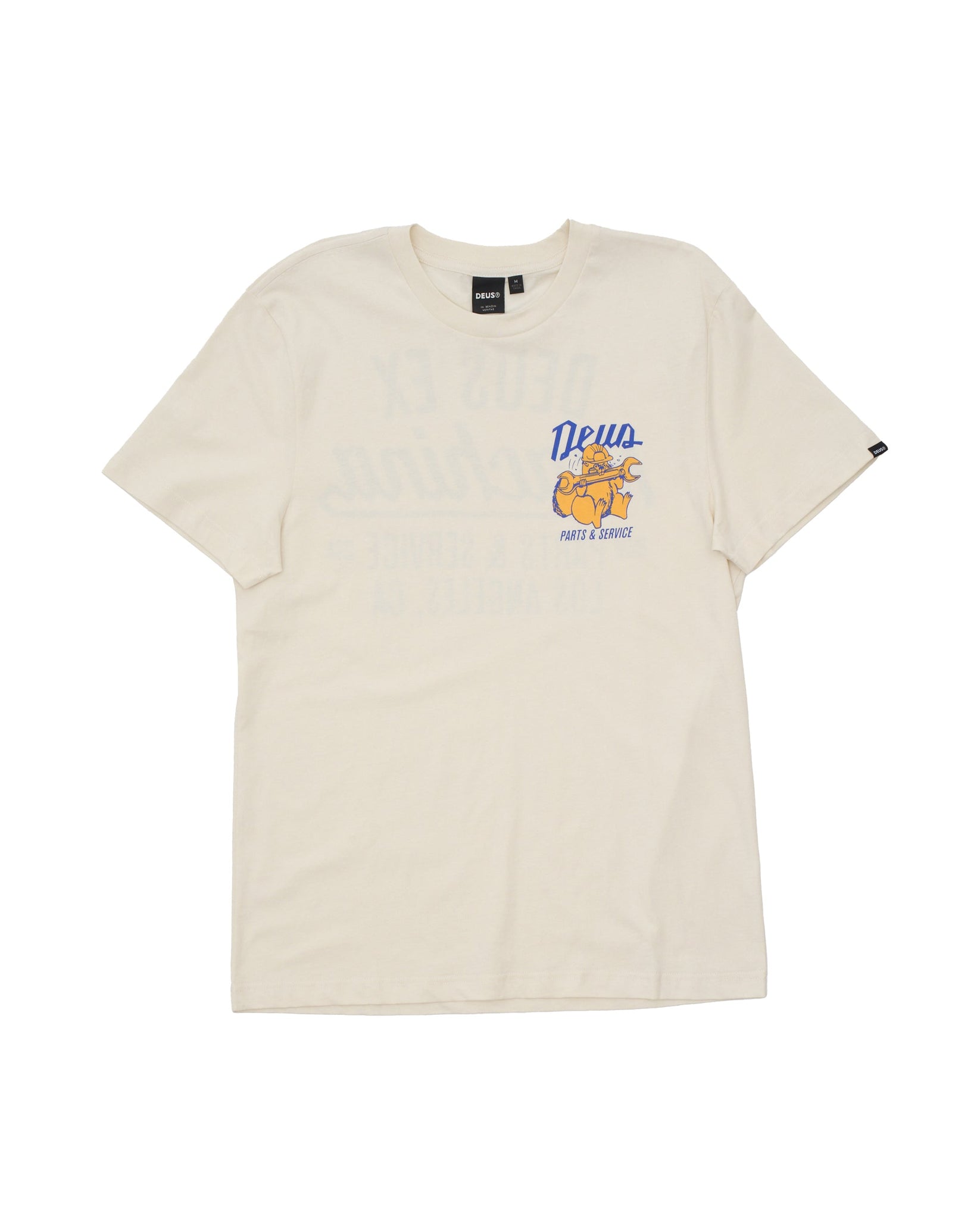 Deus Overbite T-Shirt Dirty White