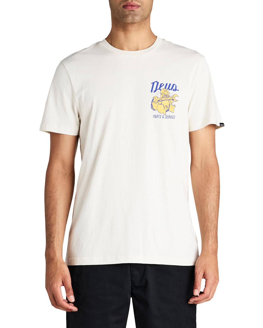 Deus Overbite T-Shirt Dirty White