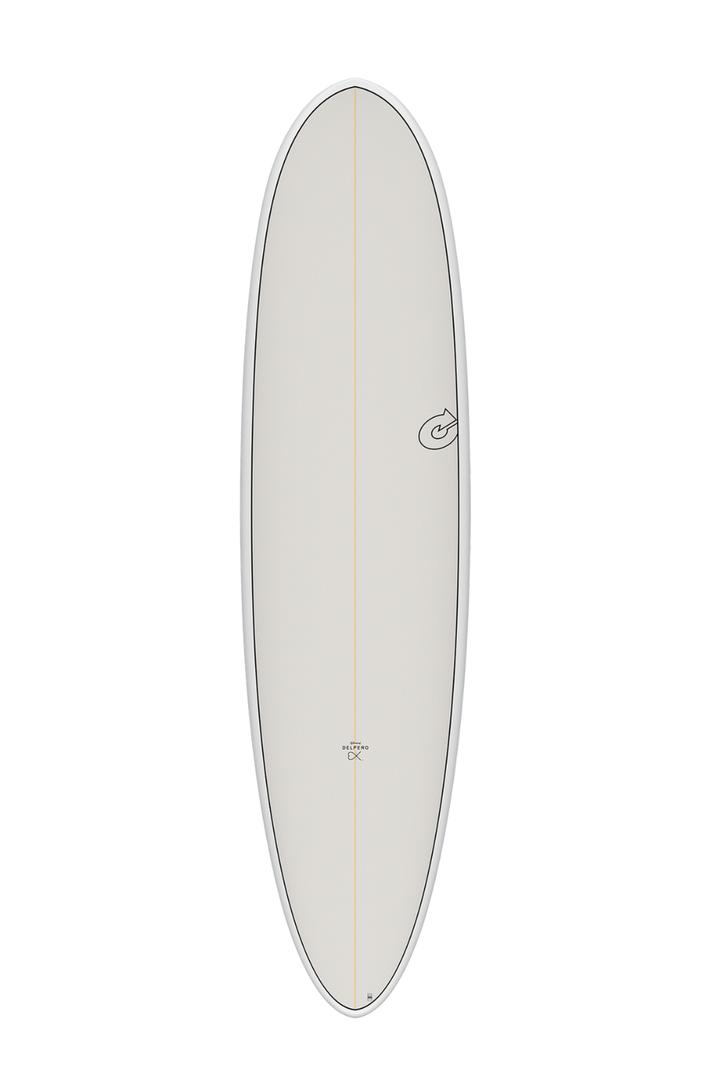 Torq Delpero TET Mid Pro Wide Surfboard Cream