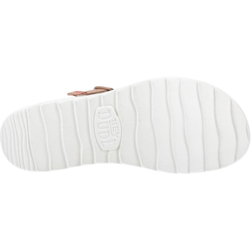 Hey Dude Delray Buckle Classic Sandal Tan